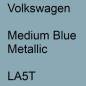 Preview: Volkswagen, Medium Blue Metallic, LA5T.